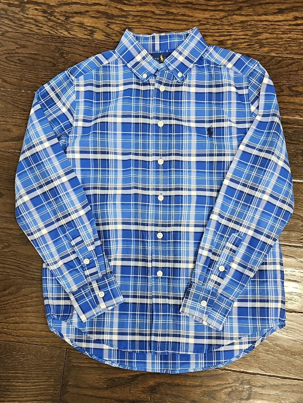 Polo Ralph Lauren Button Down Long Sleeve, New Without Tags, Size M 10-12
